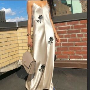 Tory Burch Embroidered Slip Dress